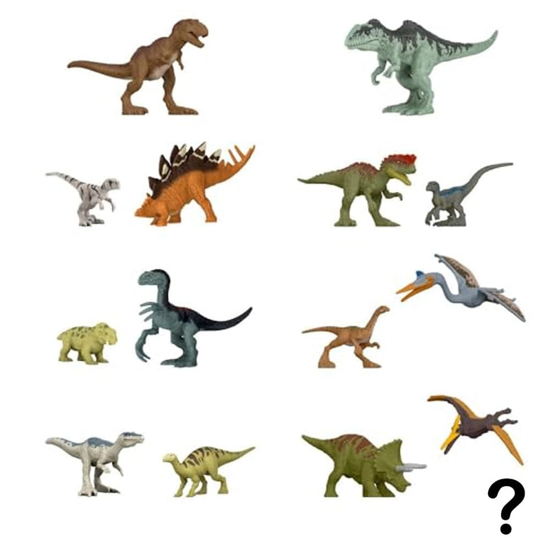 Mattel - Jurassic - Mini Figure CDU- Assorted Styles
