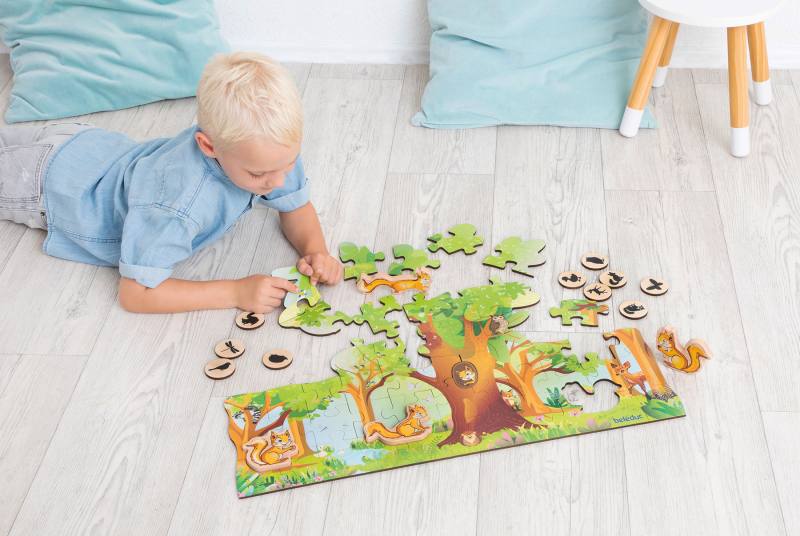 Beleduc - XXL PUZZLE NUKI & FRIENDS