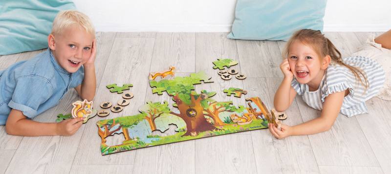 Beleduc - XXL PUZZLE NUKI & FRIENDS