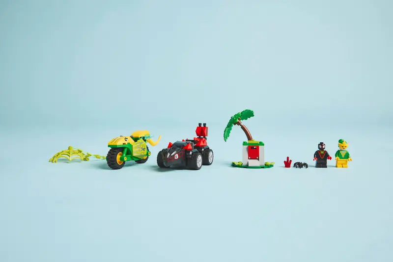 LEGO - 11198 - MARVEL - Spin and Electro Dinosaur Vehicle Chase - 124pcs