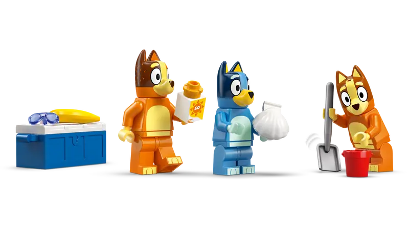 LEGO - 11202 - BLUEY - Bluey's Beach & Family Car Trip - 133pcs