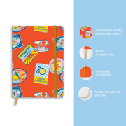 Clairefontaine Dolce Amore Notebook – A6 hardcover, 128 pages, assorted design