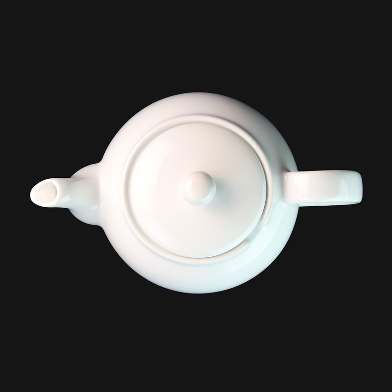 SAKI - Porcelain Teapot - White