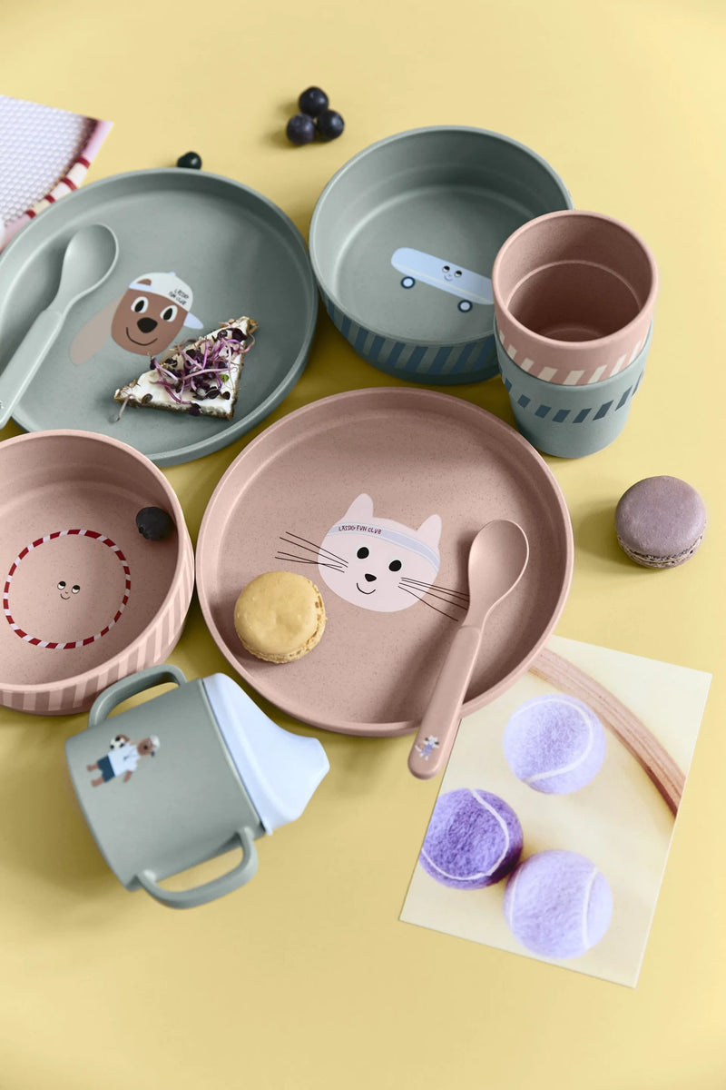 Lassig - Dish Set (Plate, Bowl, Mug, Spoon)