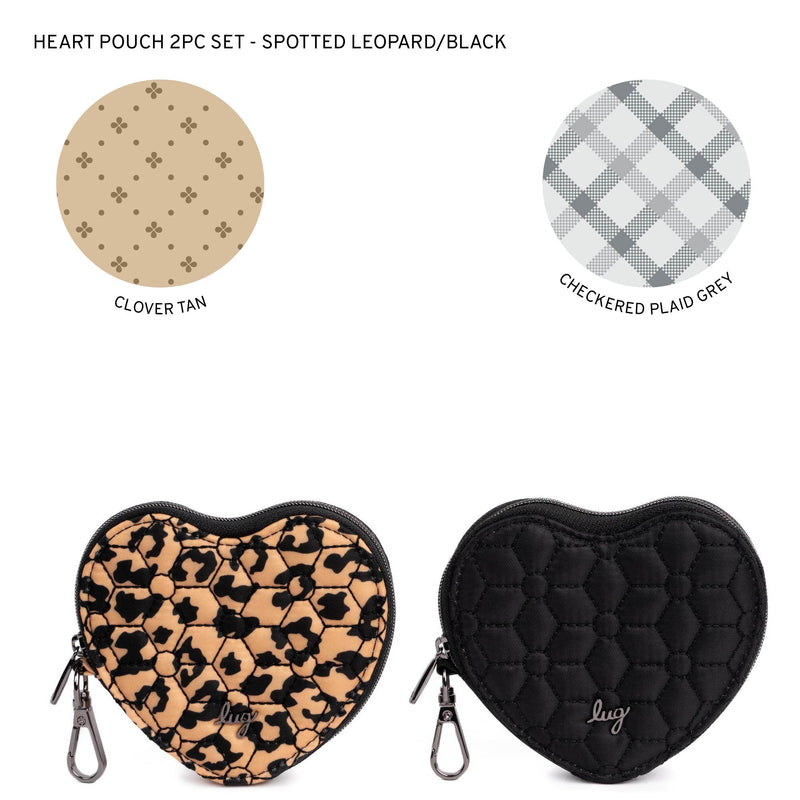 LUG - Heart Pouch 2PC Set