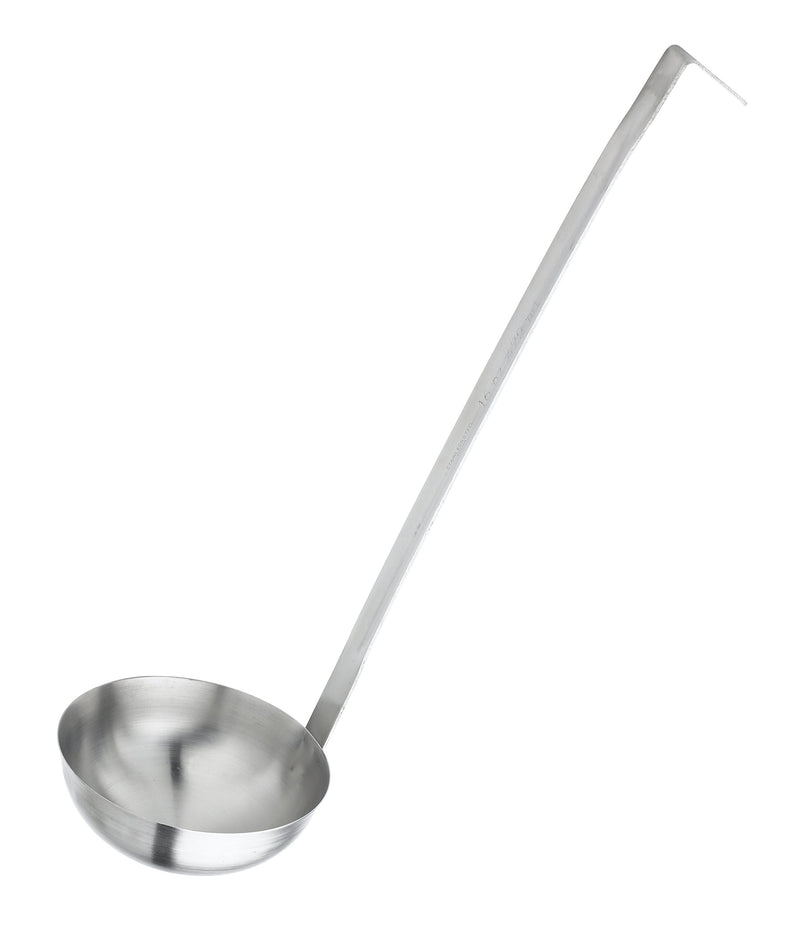 Browne - Conventional Ladle - Two-Piece - 1.5 oz / 44 mL - 9" / 22.9 cm - Heavy Gauge - Stainless Steel - Satin Finish