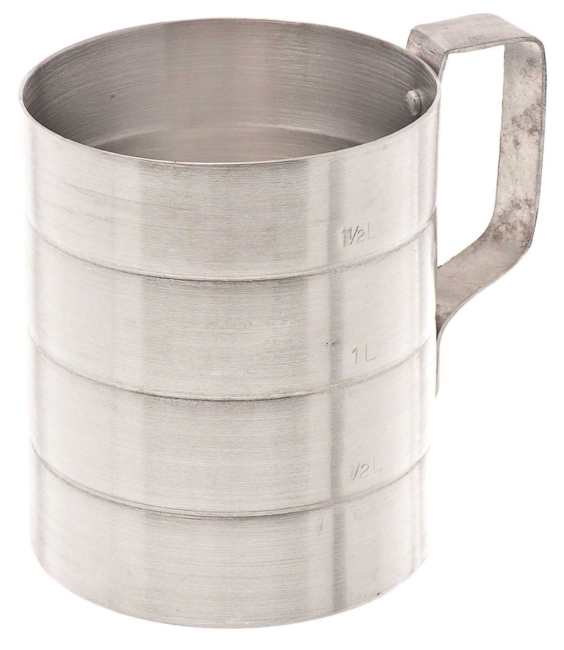 Browne - Dry Measure - 2QT / 1.9 L - 6.1x6.7" / 15.5x17 cm - Aluminum
