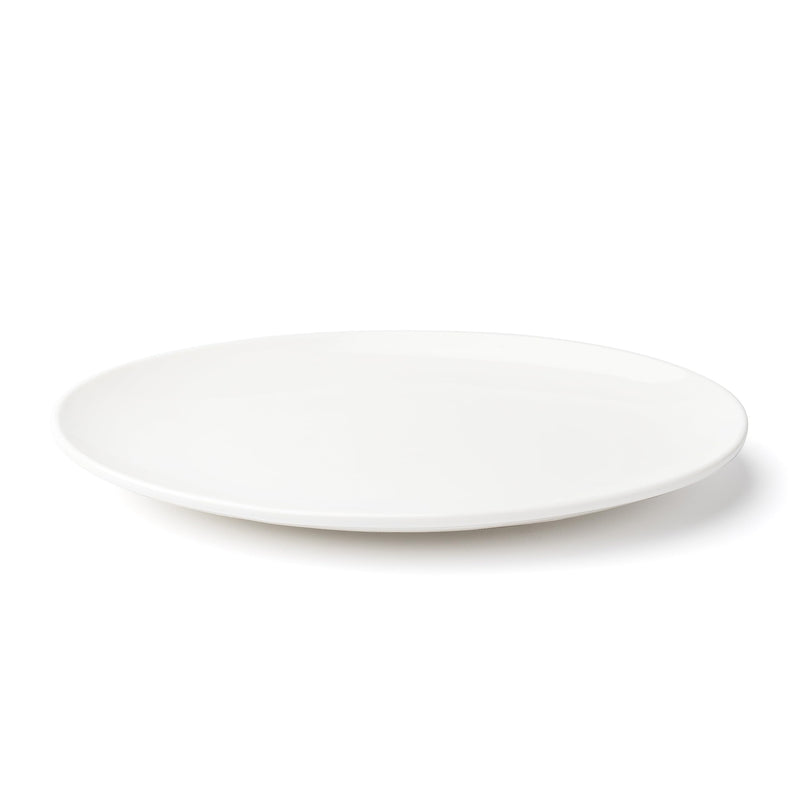 Browne - Foundation Coupe Plate Oval - 25.3x18.4 cm / 10x7.25" - Porcelain