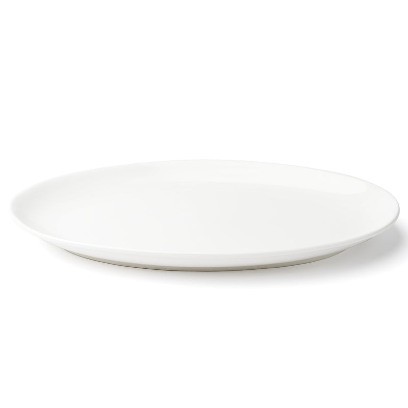 Browne - Foundation Coupe Plate Oval - 30.6x20.6 cm / 12x8" - Porcelain