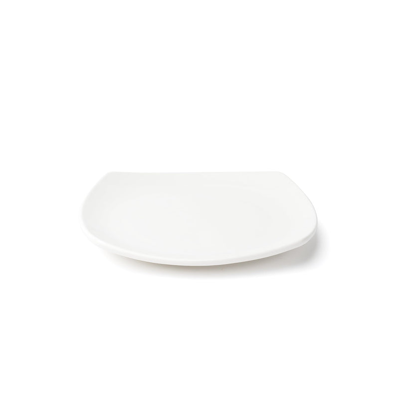 Browne - Foundation Coupe Plate Square - 17 cm / 6.75" - Porcelain