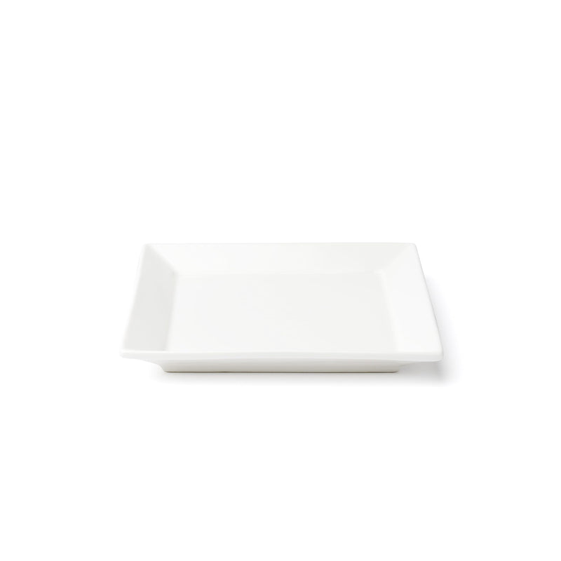 Browne - Foundation Wide Rim Plate Square - 15.4 cm / 6" - Porcelain
