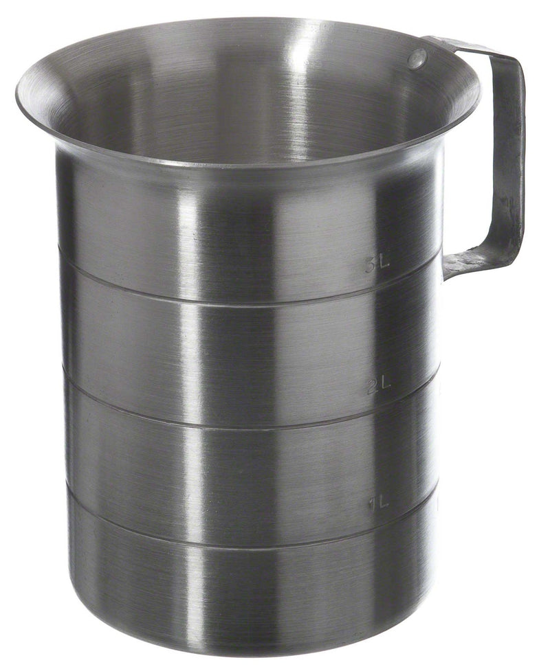 Browne - Liquid Measure - 4QT / 3.8 L - 7.4x8.5" / 18.8x21.6 cm - Aluminum