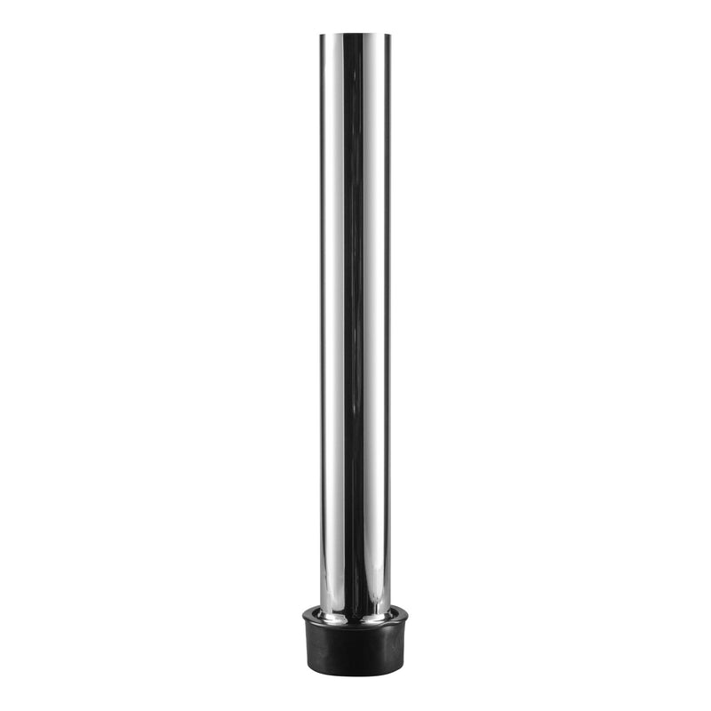 Browne - Overflow Tube Brass - Nickel - Plated Tube With Neoprene Stopper - 10" / 25.4 cm