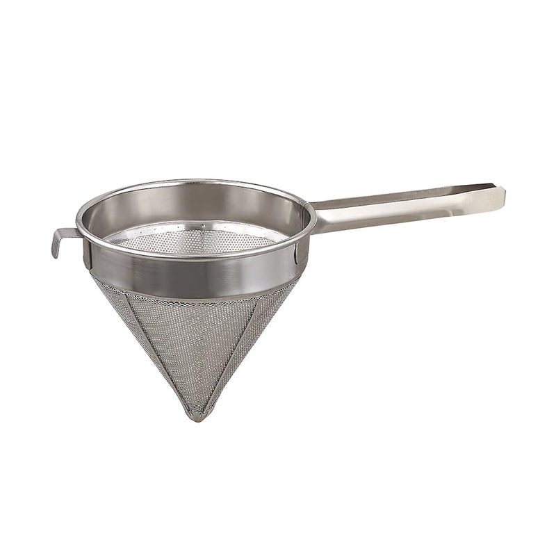 Browne - Soup Strainer - Fine Mesh - 12" / 30.5 cm - 6.8QT / 6.4 L - 18 / 8 Stainless Steel
