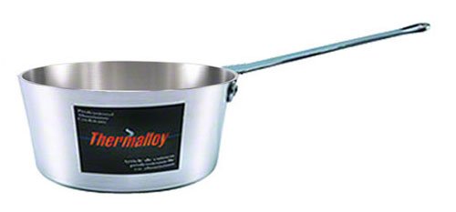 Thermalloy - Sauce Pan - Tapered - 5.5QT / 5.2 L - 9.8x5" / 24.9x12.7 cm - Aluminum NSF