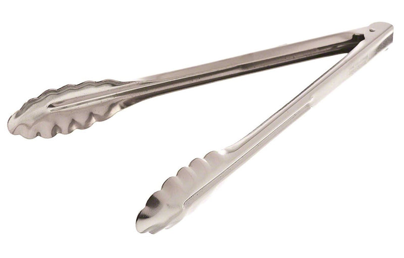Browne - Tongs - Super - Heavy Spring - 12" / 30.5 cm - Mirror Finish