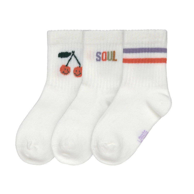 Lassig - Tennis Socks (3-Pack) GOTS