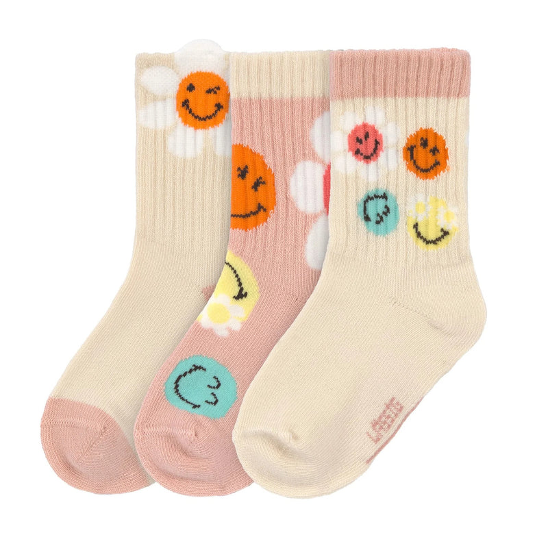 Lassig - Socks SmileyWorld® (3-Pack) GOTS