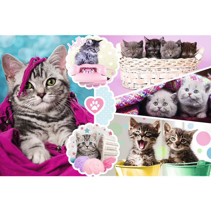 Trefl - 160 Piece Jigsaw Puzzle - Lovely Kittens