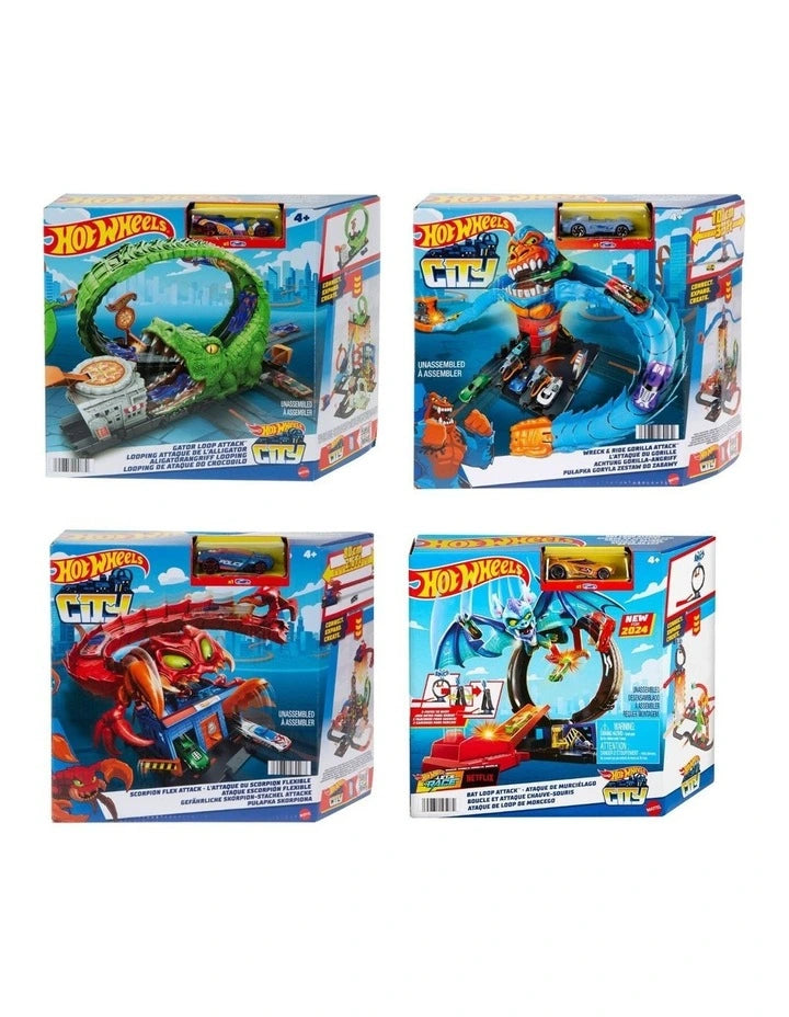 Hot Wheels - City Nemesis Playset Assortment