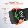 HyperGear - Powerbank Nano Ultra-Mini 5000mAh 20W USB-C PD Dual USB-C connectors, Magnetic Charging for Apple Watch and Kickstand - Black