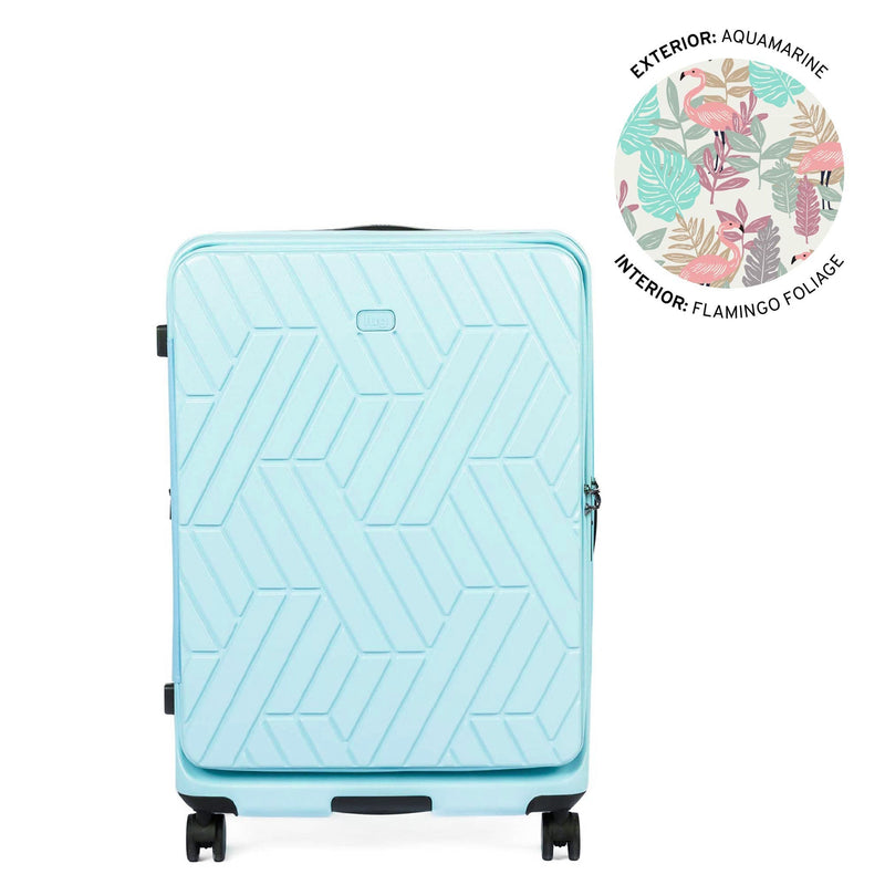 LUG - Box Truck Hard Sided Wheelie Checked Bag