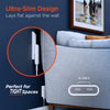 HyperGear - Wall Charger Slim GaN 2 Port 65W USB-C SpeedBoost - White