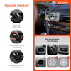HyperGear - Car Mount 3-in-1 Kit Mag Grip Pro - Black