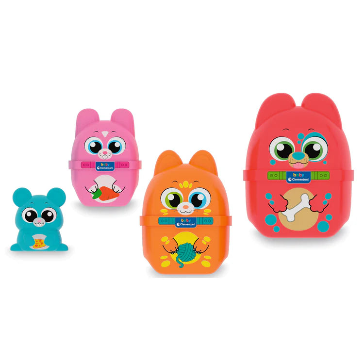 Clementoni - Animal Matryoshka Stacking and Matching
