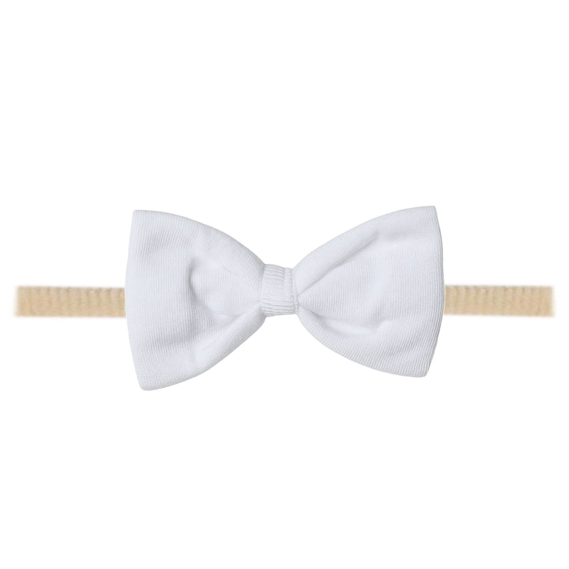 Copper Pearl - Dove Bowtie Nylon Bow
