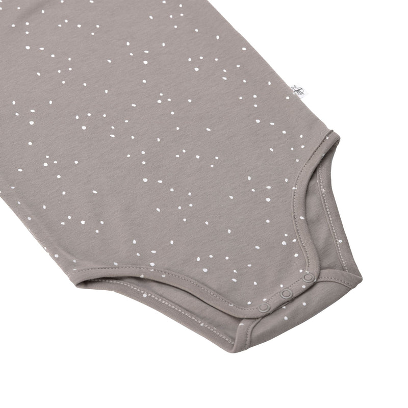 Lassig - 4kids - Long Sleeve Body Wrap GOTS - Cozy Colors Wear - Sprinkle taupe | 3 - 6 months