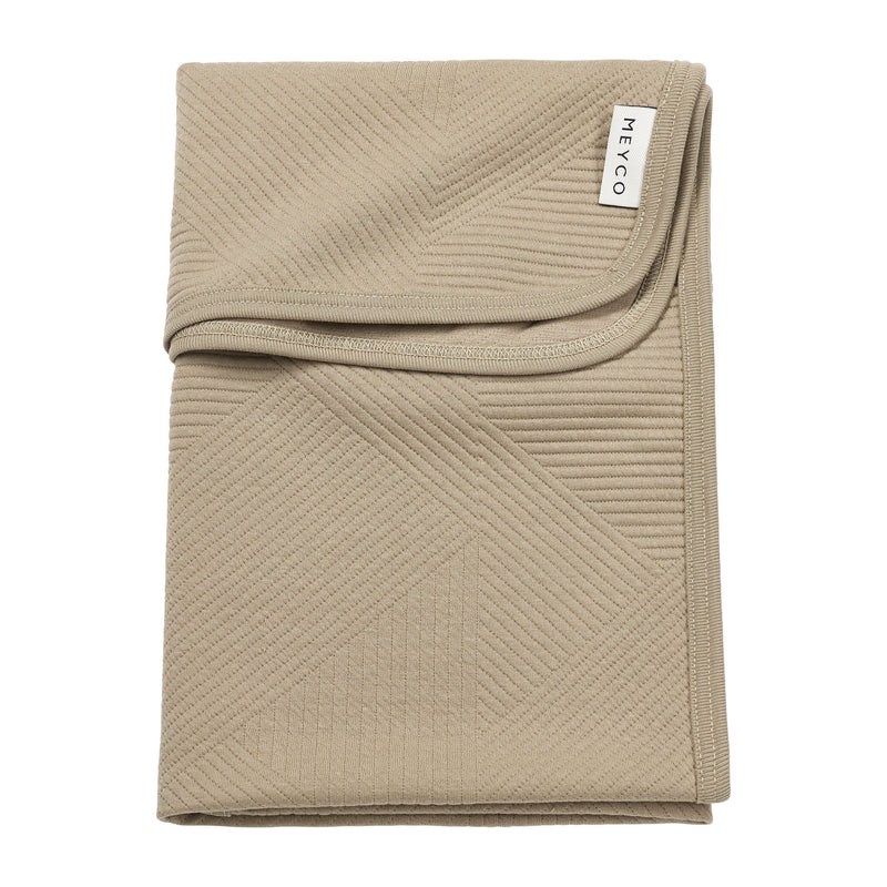 Meyco Baby - Blanket Pure Taupe | 75 x 100 cm