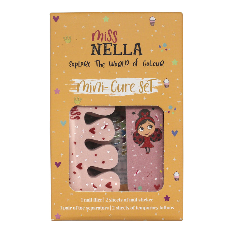 Miss Nella - Nail and Accessories MiniCure Set - Prepack of 5