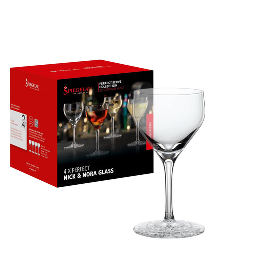 Spiegelau - Perfect Serve - Nick & Nora Glass S/4 - 5.1 oz