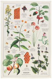 Now Designs - Kitchen Towel Prnt Bee Varieties