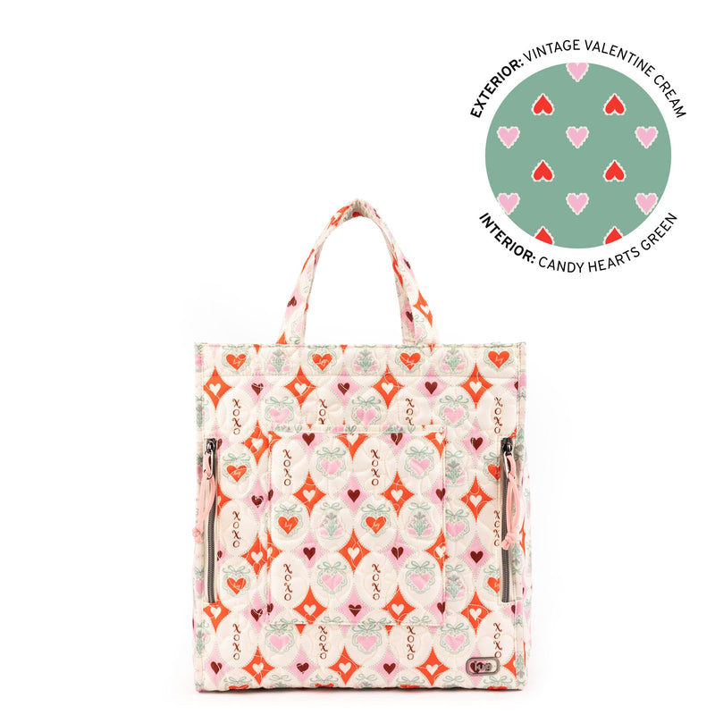 LUG - Runner Supreme Tote Bag - VINTAGE VALENTINE CREAM