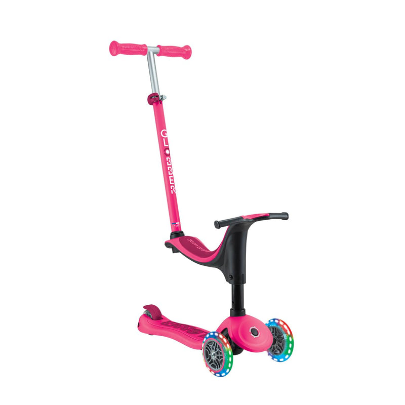 Globber - Globber Go - Up Sporty Lights - Fuschia - Dark Pink