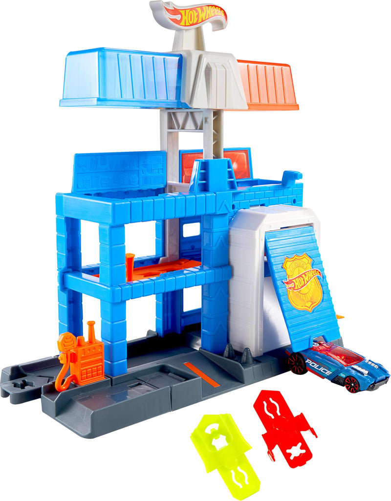 Hot Wheels - DOWNTOWN POLICE STATION PLAYSET