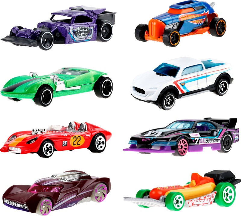 Hot Wheels - LET's RACE! 8pk