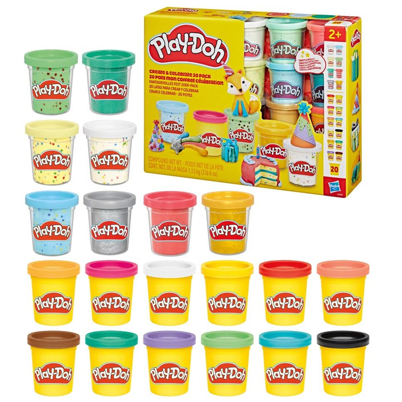 PLAY-DOH - CREATE and CELEBRATE 20pk