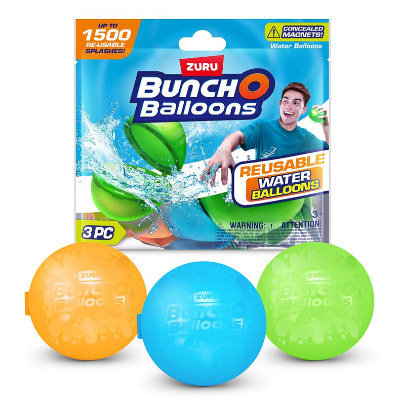 ZURU - BUNCH O BALLOONS - 3pk WATER BALLOONS - CDU