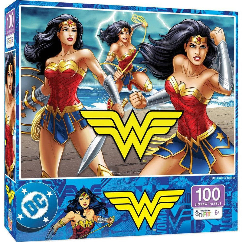 MasterPieces - Wonder Woman - Truth, Love, & Justice 100 Piece Jigsaw Puzzle