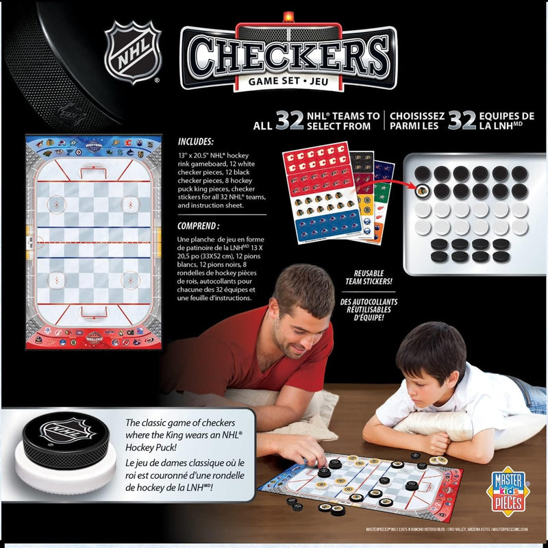 MasterPieces - NHL Checkers Board Game