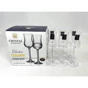 Bohemia - Gastro / Colibri Grappa Stemmed Glass  (Set of 6)
