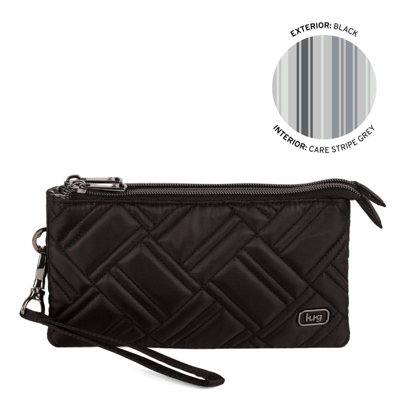X-LUG - Frolic RFID Wristlet - BLACK