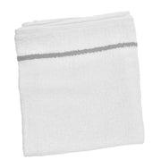 BaByliss - Towel Deluxe White gey Stripes (12-PACK)