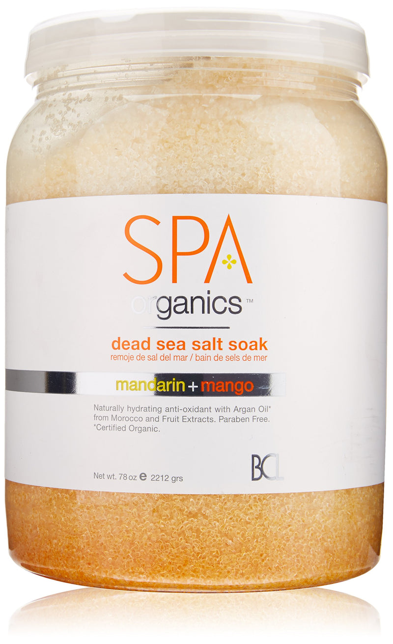 BCL Spa - Dead Sea Salt Soak Mandarin + Mango | 64 oz