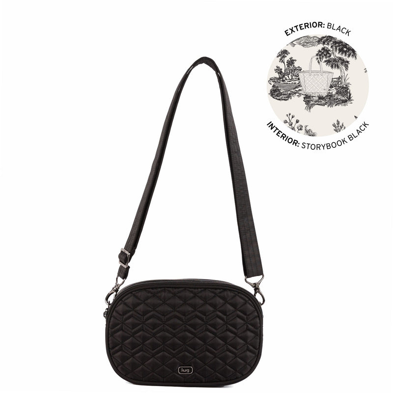 X-LUG - Comet Crossbody Bag - BLACK