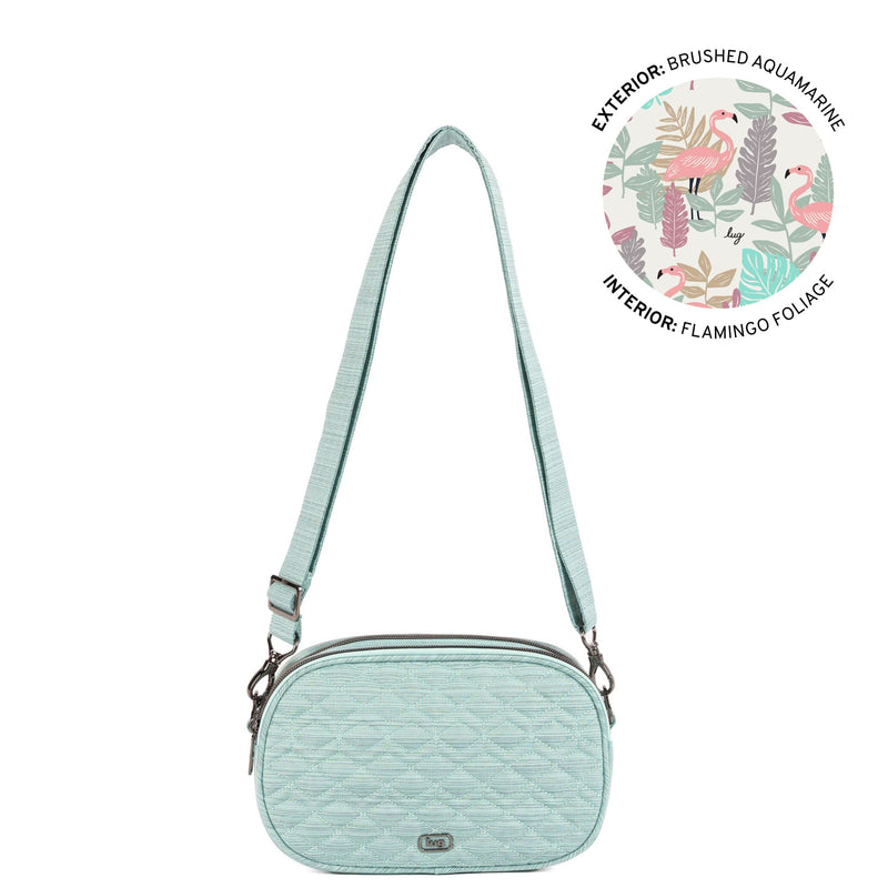 X-LUG - Comet Crossbody Bag - BRUSHED AQUAMARINE