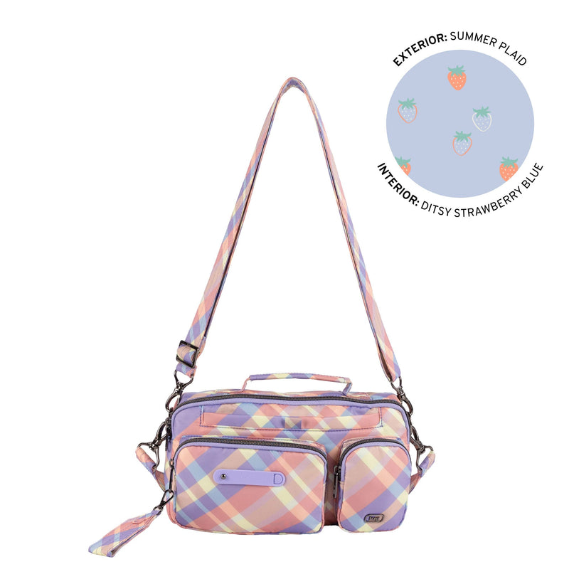 X-LUG - Switcheroo SE Crossbody Bag - SUMMER PLAID